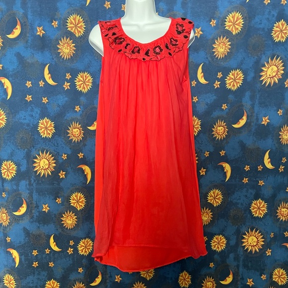 Authentic Vintage red nightwear set - Picture 7 of 11